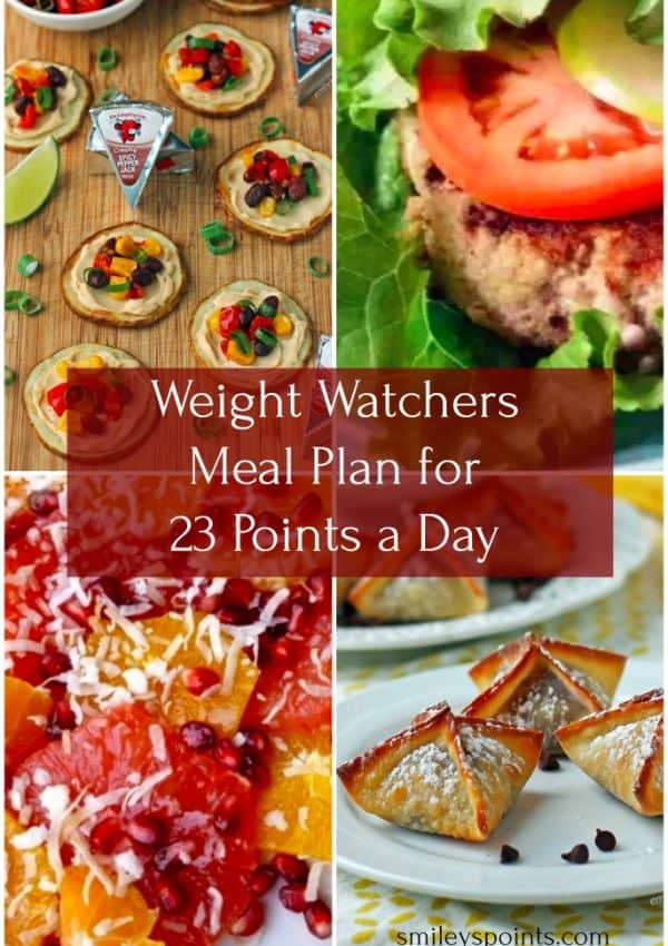 Weight Watchers Vegetarian Meal Plans With Points Smiley