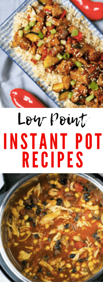 low point instant pot recipes