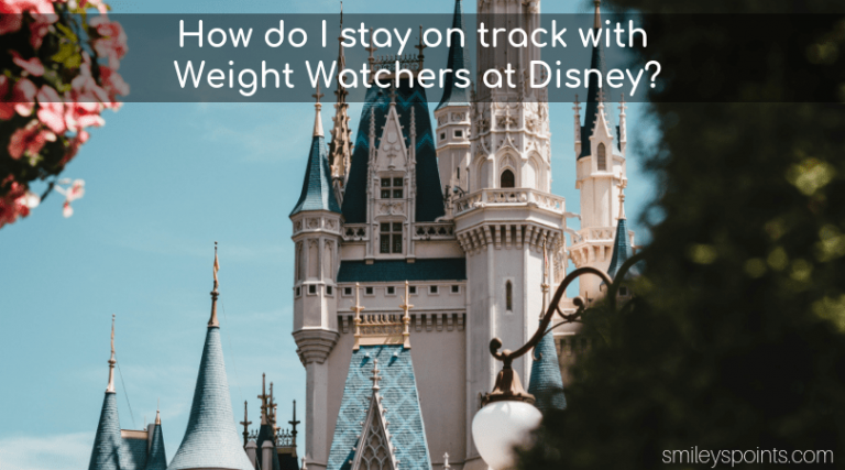 How to Follow Weight Watchers at Disney