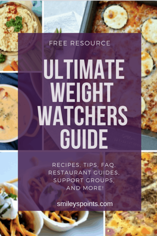 Ultimate Weight Watchers Friendly Guide Smiley's Points