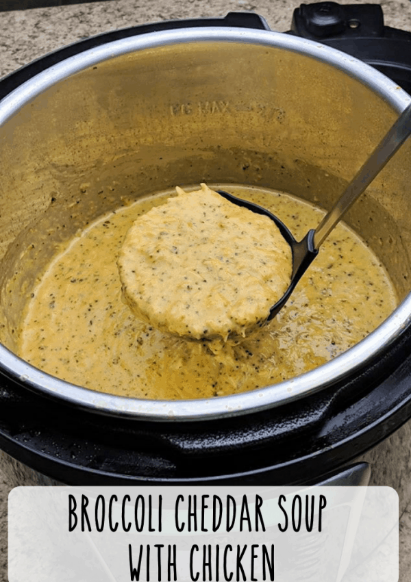 weight watchers instant pot broccoli cheddar soup