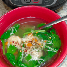 Instant pot discount turkey meatball soup