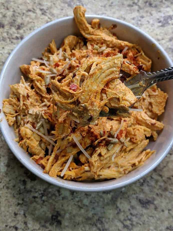 zero point spicy chicken salad recipe