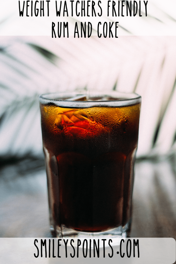 Weight Watchers Friendly Rum and Coke