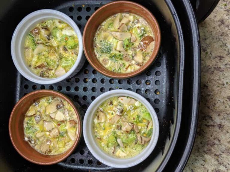 This Air Fryer Egg Souffle is Weight Watchers Friendly! Smileys Points