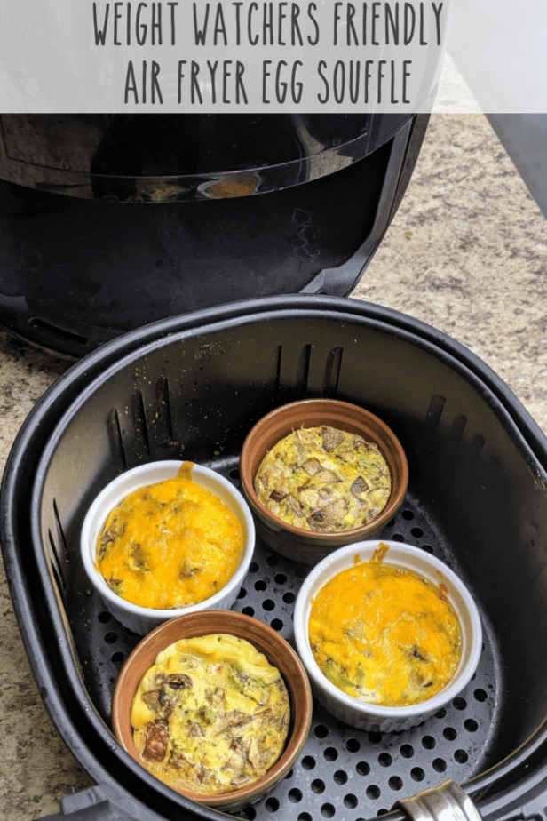 Air Fryer Egg Souffle is Weight Watchers Friendly