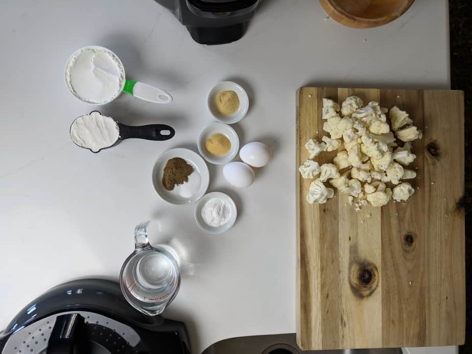 Buffalo Cauliflower Bites