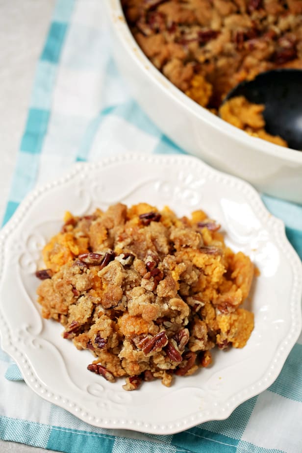 Weight Watchers Baked sweet Potato Casserole