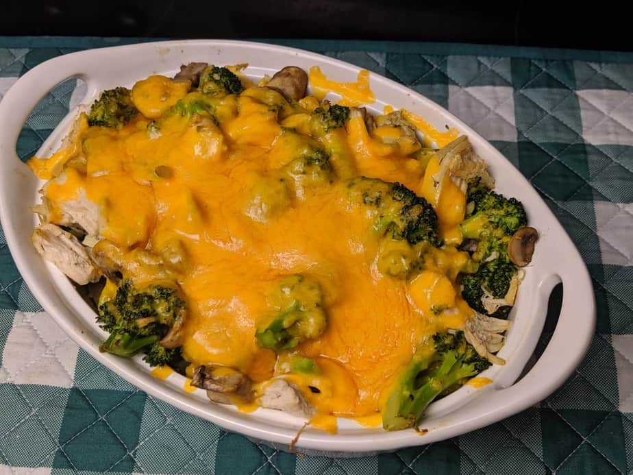 Chicken Broccoli mac and cheese
