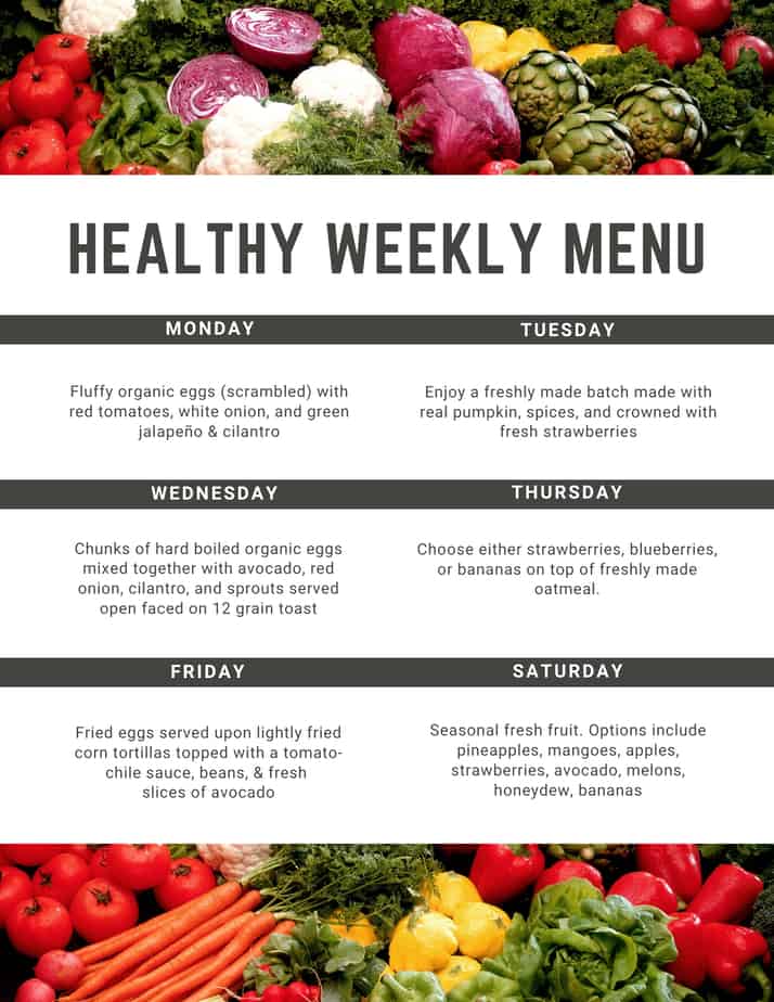 Weekly-Healthy-Menu