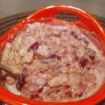 peanut butter and jelly oatmeal