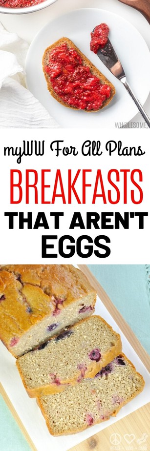 Breakfasts that aren't eggs