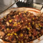 Chili in a slow cooker