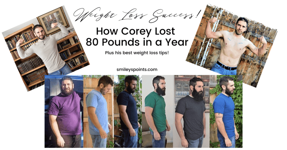 weight loss success corey bustos
