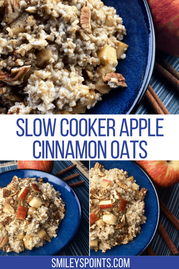 Slow Cooker Apple Cinnamon Oats