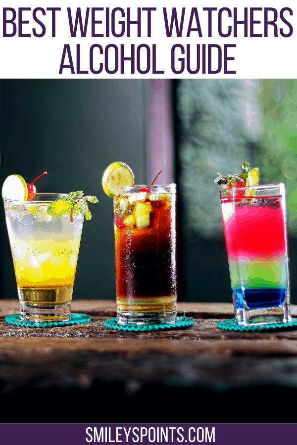 Low Point Alcoholic Drinks - Staying on Track With Weight Watchers ...