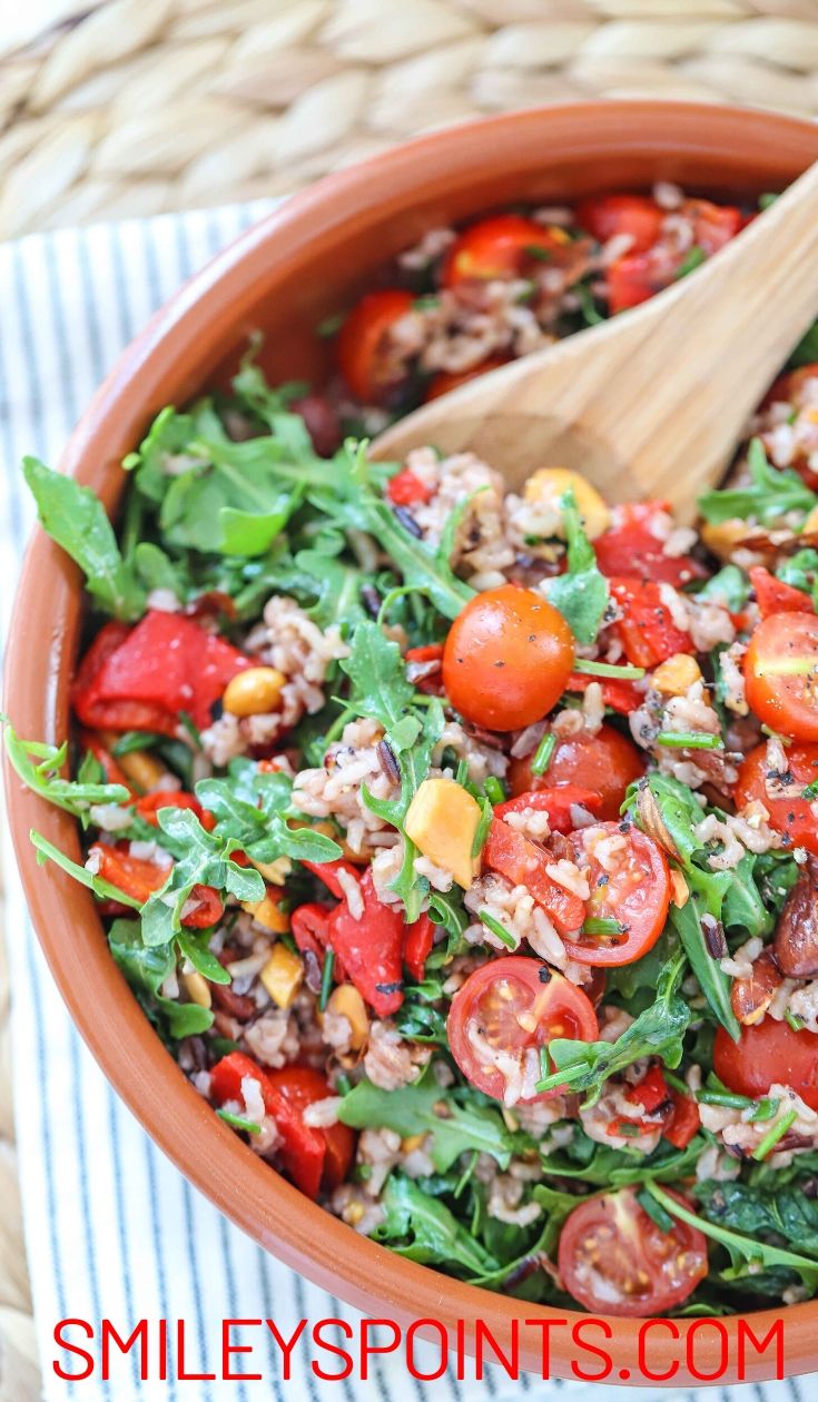 Tomato Salad with Rice