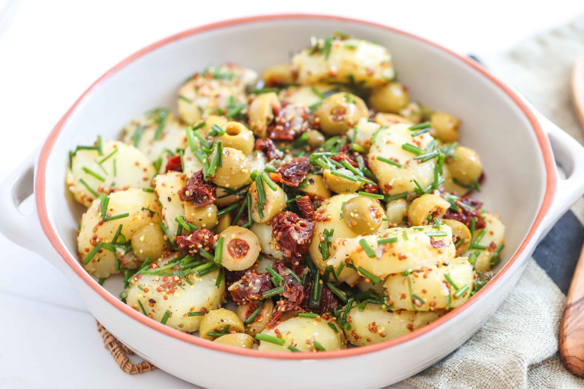 Sun-Dried Tomato Potato Salad - Smiley's Points