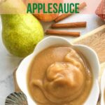 Instant Pot® Cinnamon Pear Applesauce