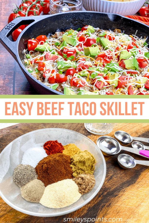 Easy-Beef-Taco-Skillet