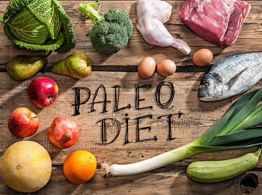 Raw healthy dieting products for Paleo diet