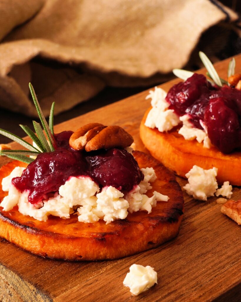 cranberry crostini