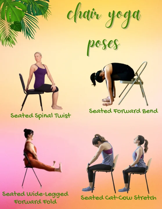 Chair Seated Yoga Poses
