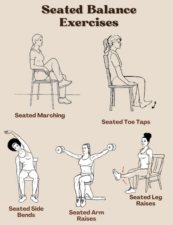 Improve Balance and Stability with Chair Exercises for Chronic